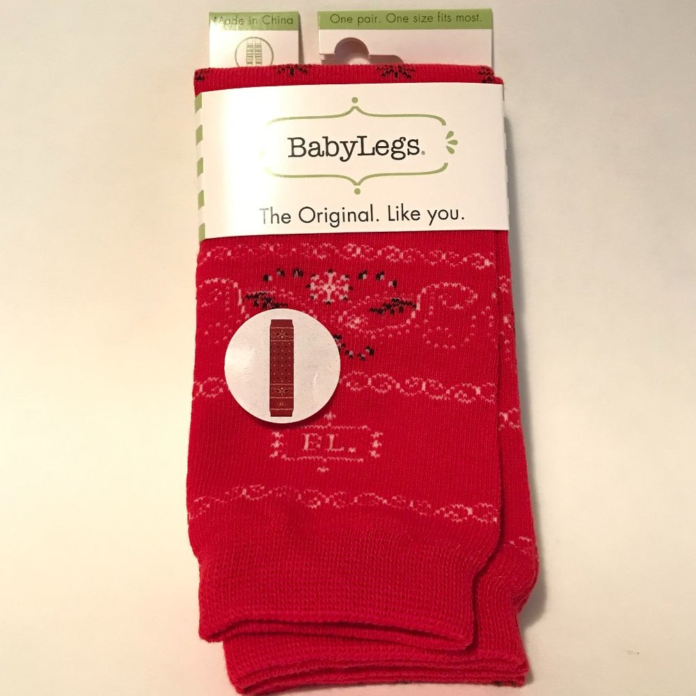 BabyLegs Red Handkerchief baby leg/arm warmers